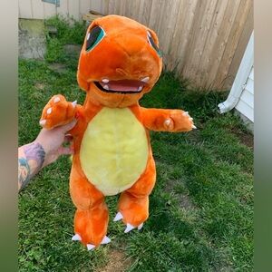 Charmander Pokemon Play By Play Plush 23" Jumbo vintage 1999 toy‎ 90s stuffed